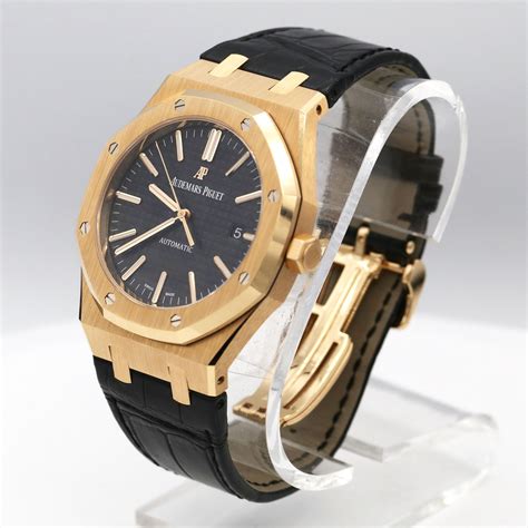 audemars piguet royal oak gold leather price|ap royal oak retail price.